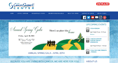 Desktop Screenshot of cancersupportcenter.org